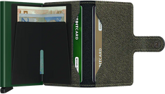 Secrid Miniwallet Twist Green mit Gravur  - MTw-Green