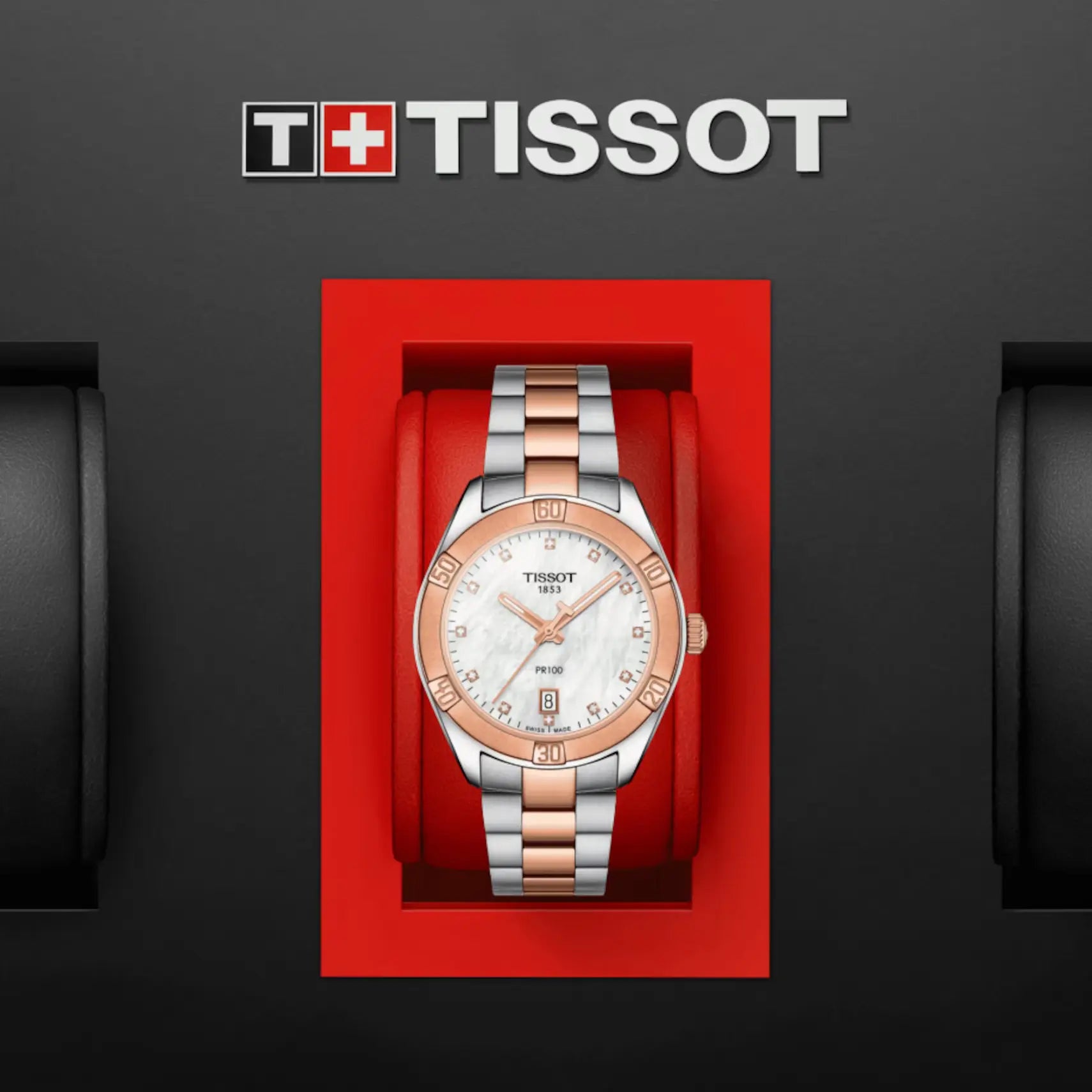 Tissot T-Classic PR 100 Sport Chic Lady Damenuhr - T101.910.22.116.00