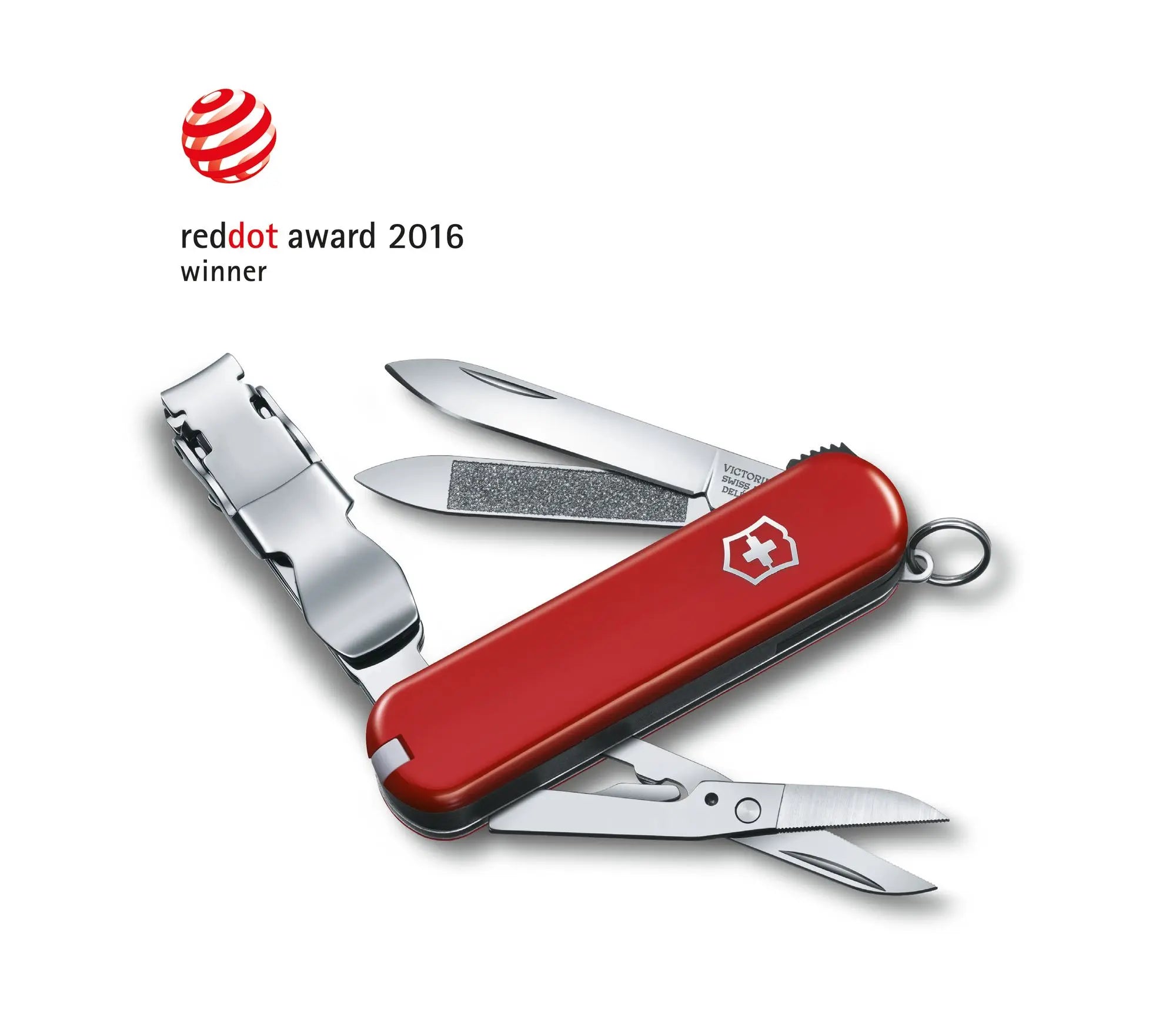 Victorinox NailClip 580 Red Taschenmesser mit Gratis Gravur - 6.463