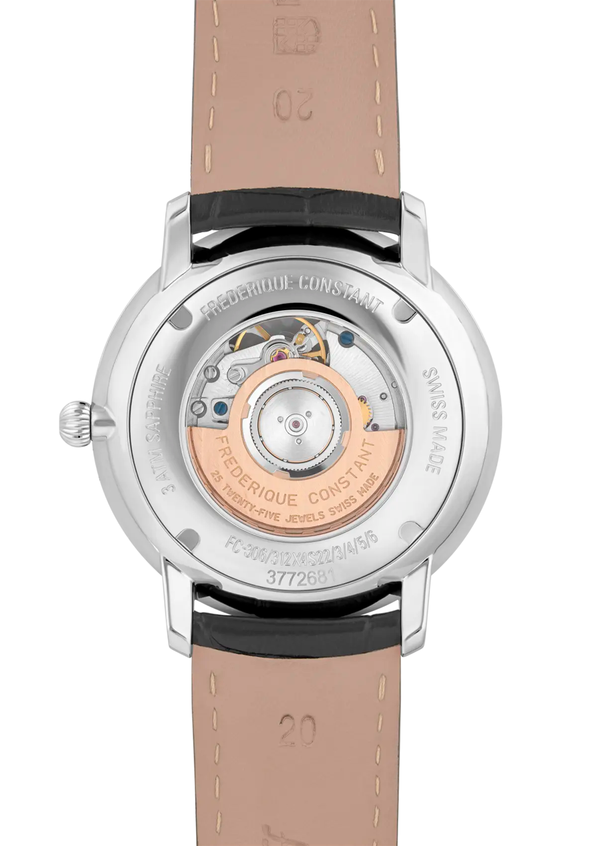 Frederique Constant SLIMLINE HEART BEAT AUTOMATIC - FC-312B4S6