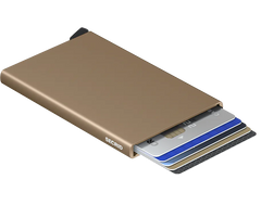 Secrid Cardprotector Sand mit Gravur - C-Sand