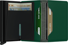 Secrid Slimwallet Yard Green mit Gravur - SY-Green